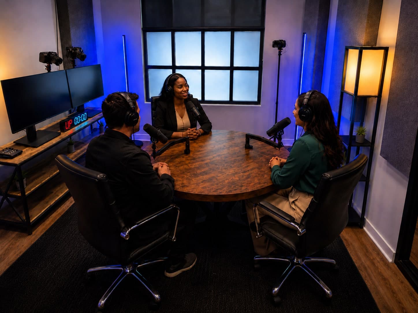 A FormCast session in progress with both in-studio and remote guests